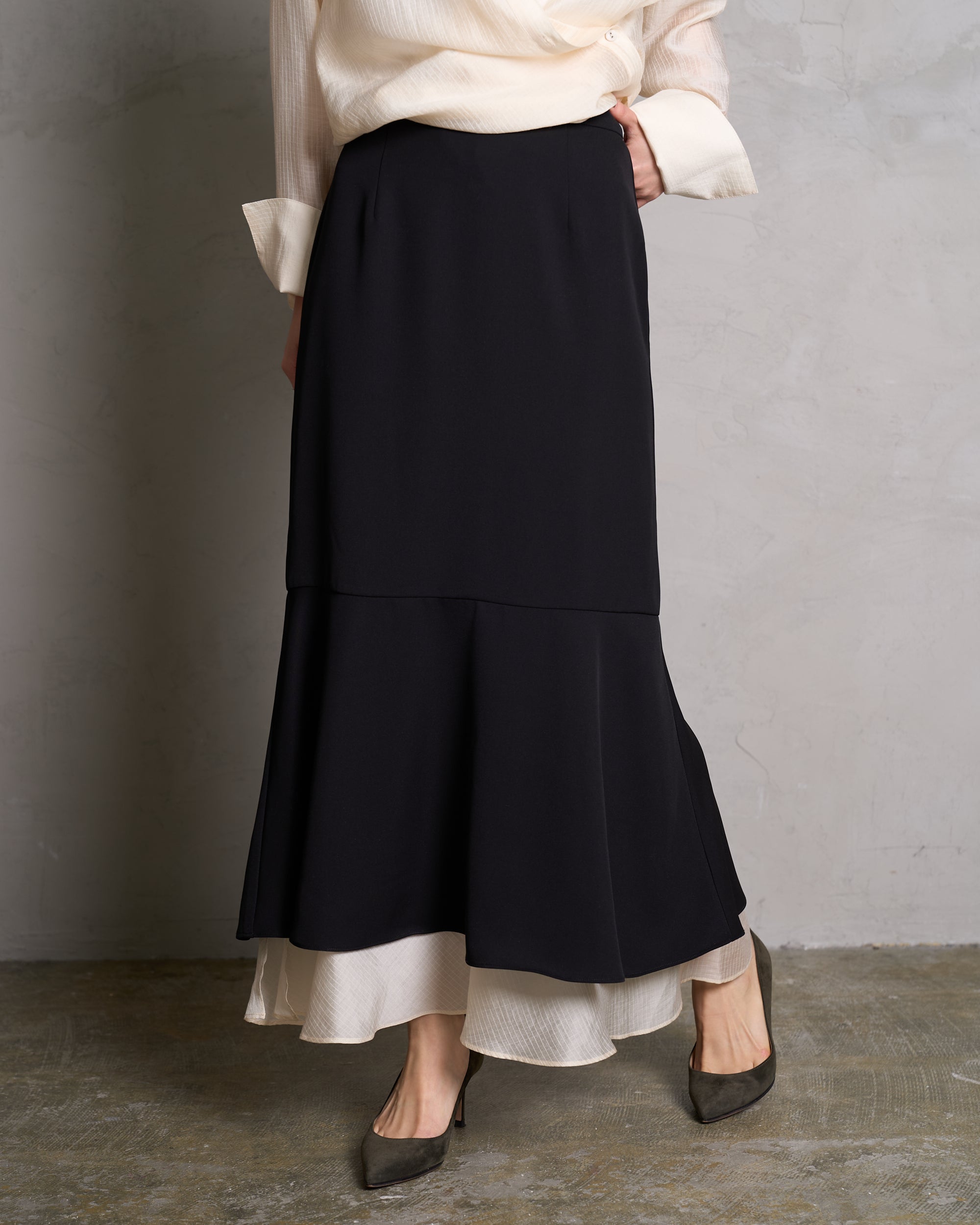 FRILLS MERMAID SKIRT